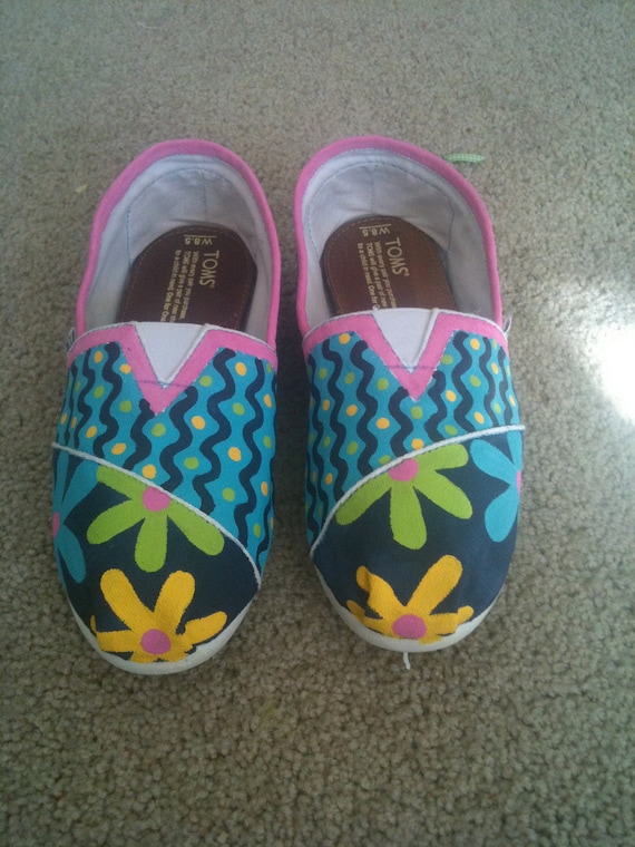 CUSTOM Handpainted TOMS shoes