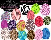Animal Print Easter Egg Clip Art Easter Egg Clipart Digital Clip Art Easter Egg Zebra Print Easter Party Printable Instant Download Il_170x135