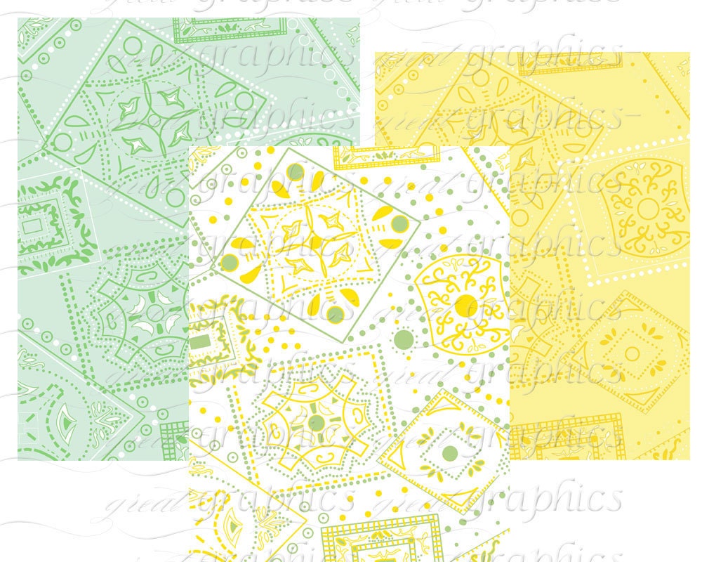 Bandana Digital Paper Pink Bandana Paper Bandana Print Paper