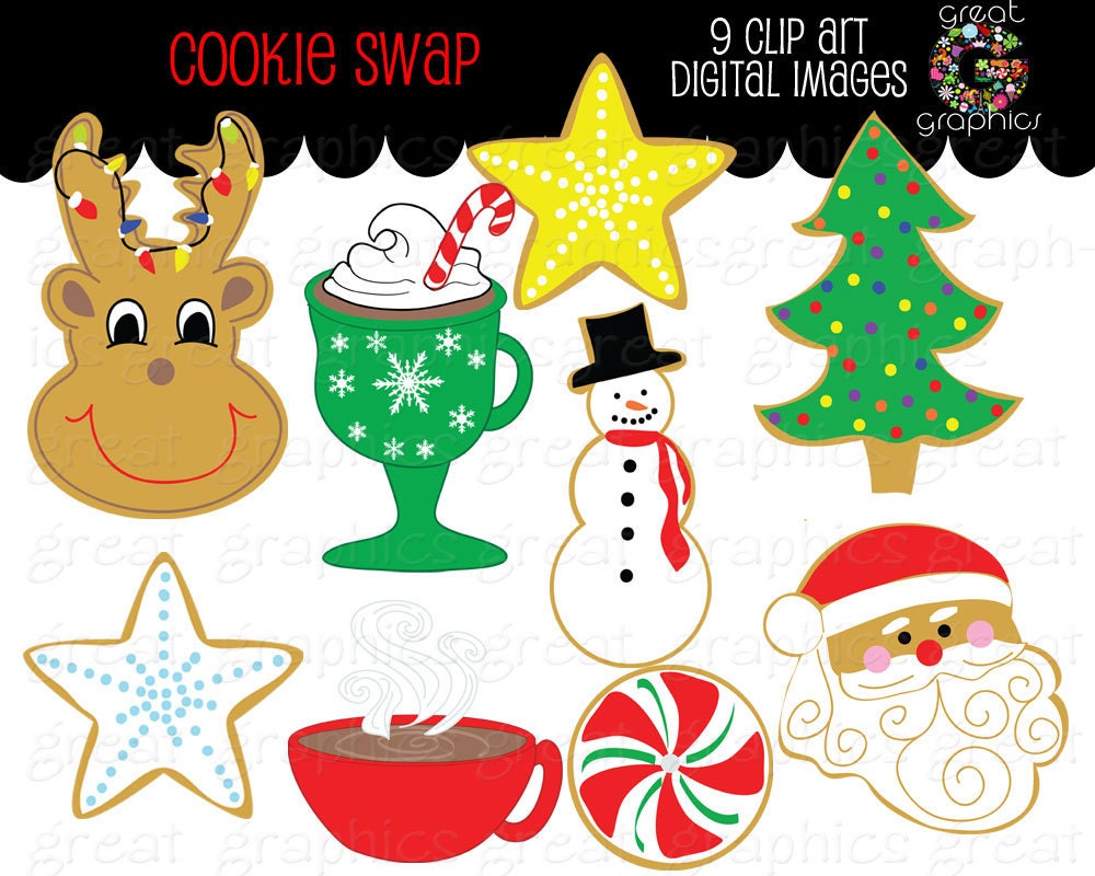 clipart christmas cookies - photo #45