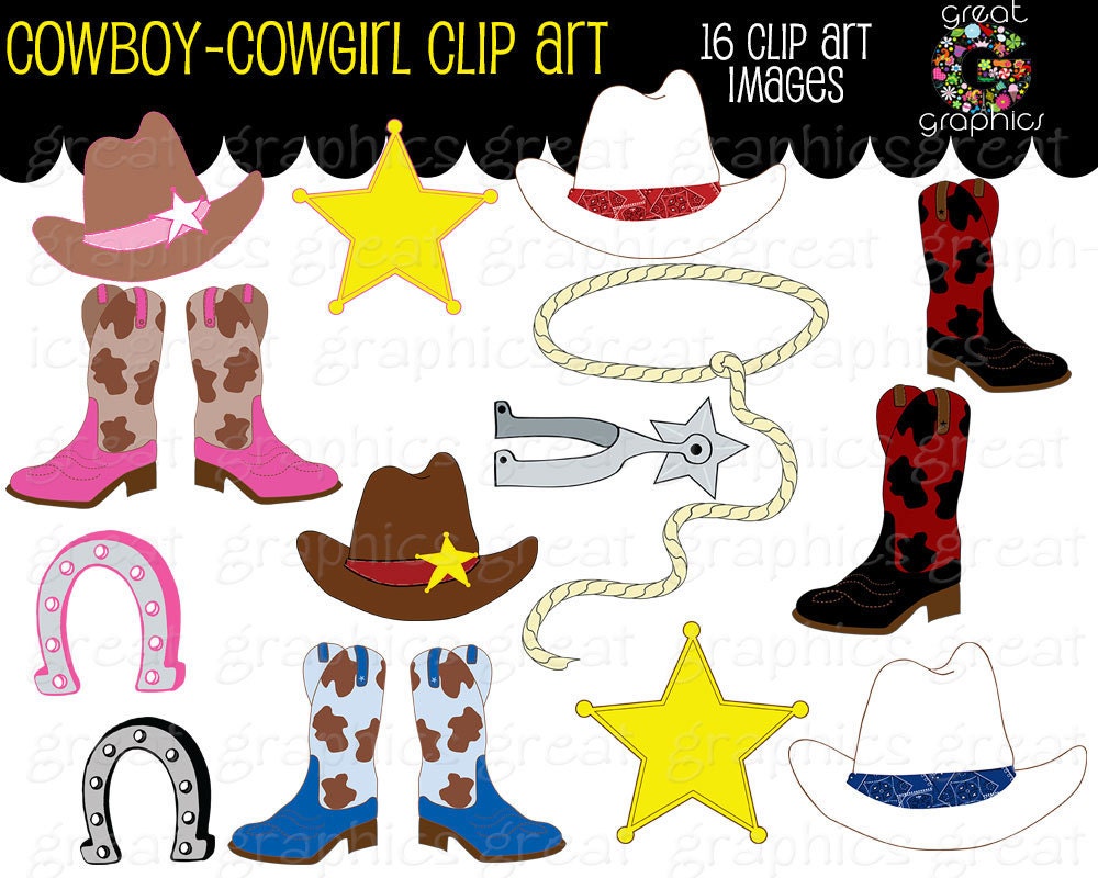 free baby cowgirl clipart - photo #34