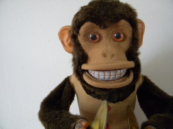 The Jolly Chimp....Vintage Monkey...cymbals toy