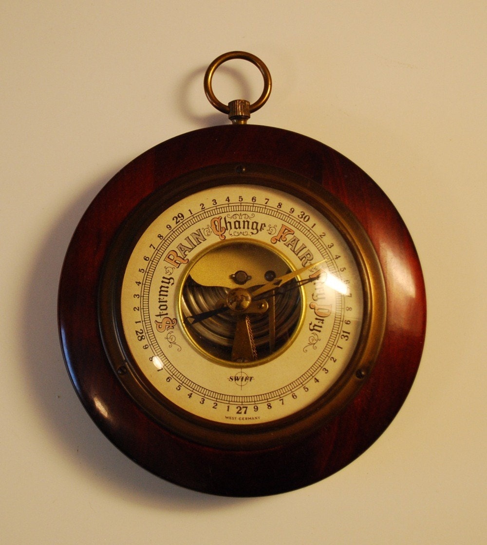 Swift Wall Barometer West Germany