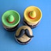 Mustache and Sombrero Fondant Toppers for Cupcakes Perfect for Birthday, Celebration and Cinco De Mayo Parties