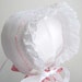 Sunbonnet Ruffled Eyelet - Extra Large