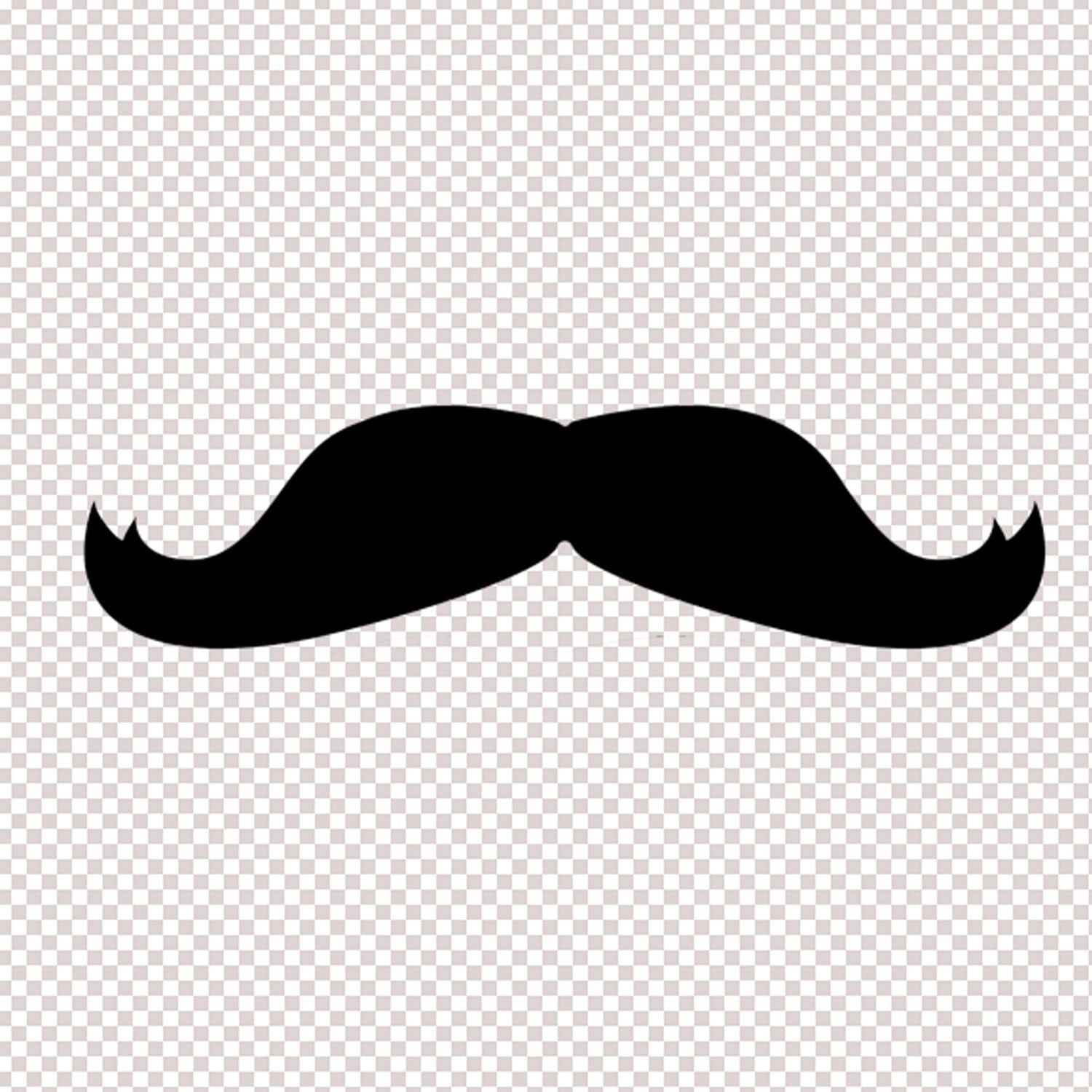 moustache mustache upper lip digital stamp by inthePublicDomain