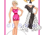 Paper Doll Boutique by PaperDollsbyERMiller on Etsy