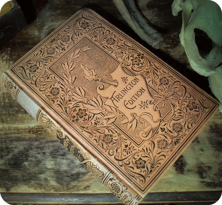 Beautiful Antique Fairy Tale Book