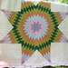FabulousExploding Lone Star Vintage Quilt Perfect