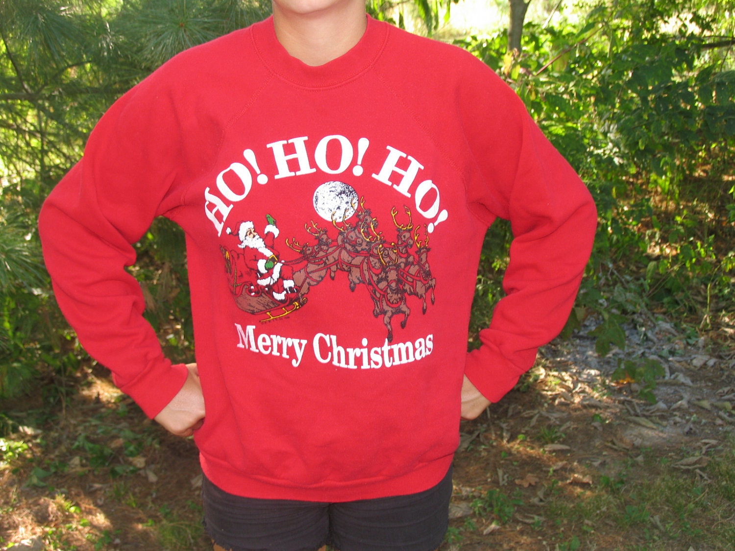 ho ho ho christmas sweatshirt