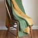Vintage Handmade Knitted Throw