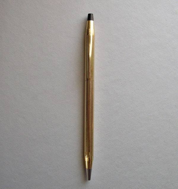 Vintage Cross Pen in 12K GoldFill Case only