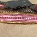 Herringbone Bracelet - Pink and Gold - Small Size - On Sale