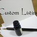 Custom Order for Melissa