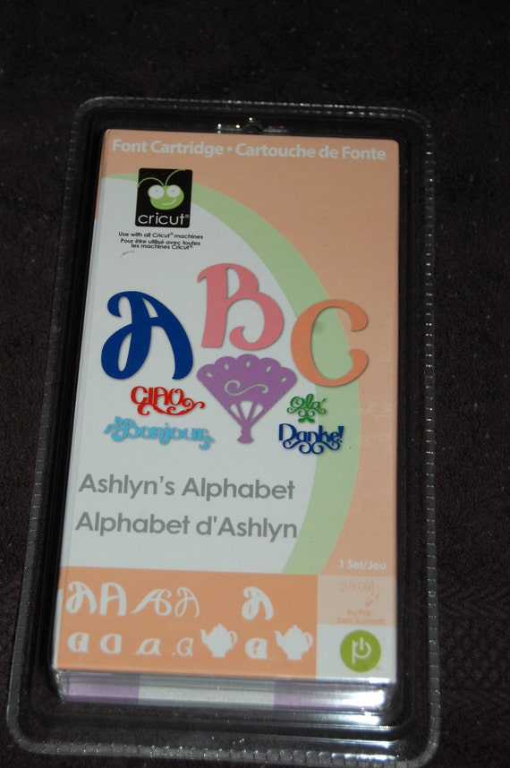 Ashlyn's Alphabet Cricut Cartridge