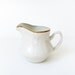 Vintage Sweet & Simple Beige Creamer