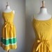 60s Dress / 1960s Sun Dress / Vintage Hawaiian Dress