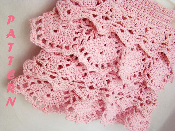 Crochet Skirt pattern ruffle skirt crochet patterns baby skirt