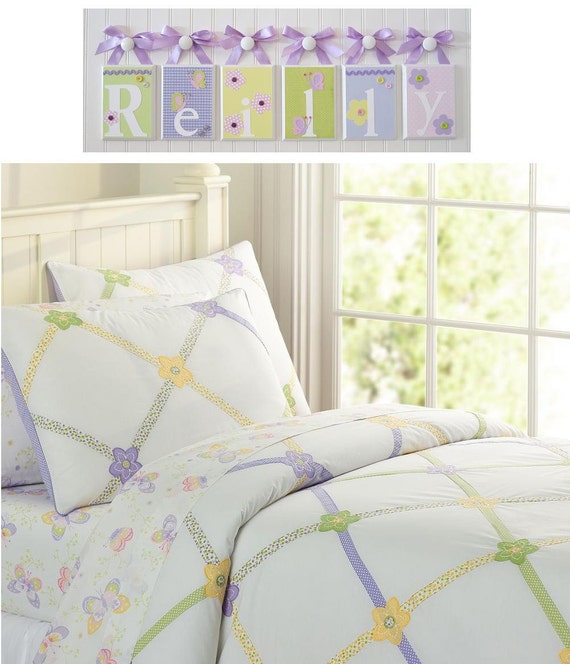 Name Blocks . Nursery Name Blocks . Nursery by OhMyButtonsAndBows