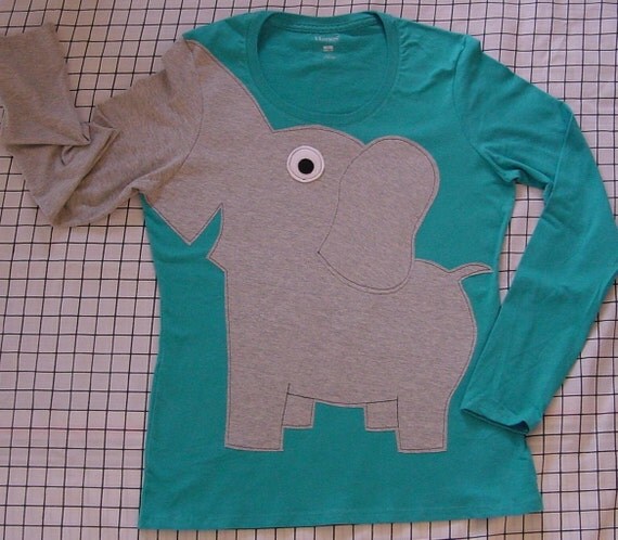 elephant trunk sleeve shirt