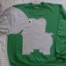 ONLYONE Elephant Trunk sleeve sweatshirt sweater jumper mens 2XL Emerald Green