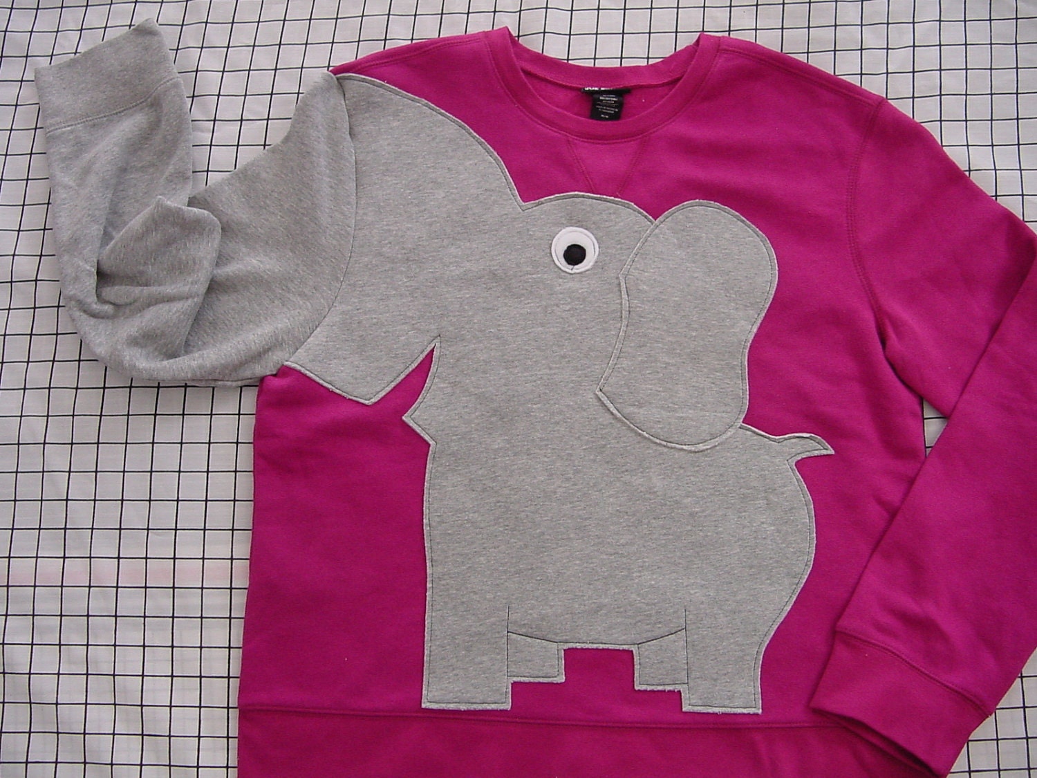 elephant trunk sleeve shirt