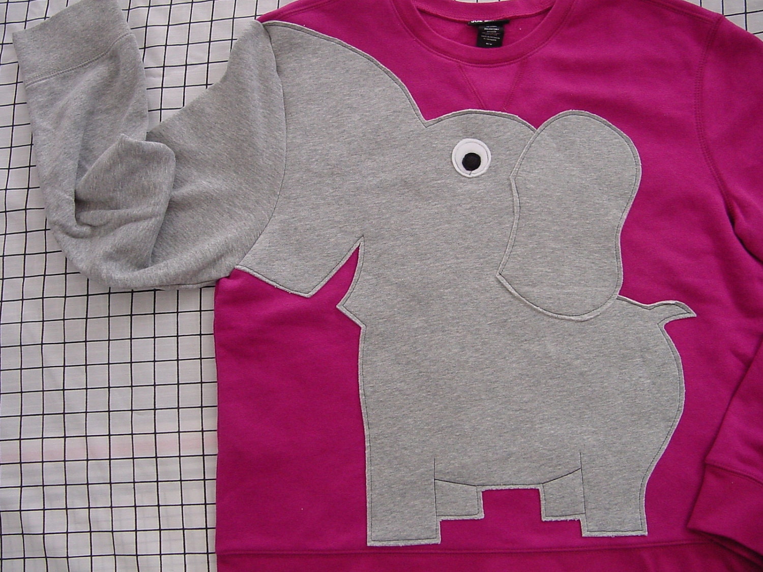 elephant trunk sleeve shirt