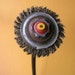 Metal Flower, Recycled Art Object