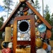 Mosaic Birdhouse Eco Friendly Cottage
