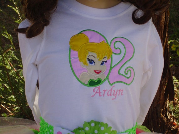 tinkerbell birthday shirts