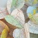 Heart Garland Upcycled from Road Maps
