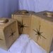 Mid Century Atomic Starburst Kitchen Canisters