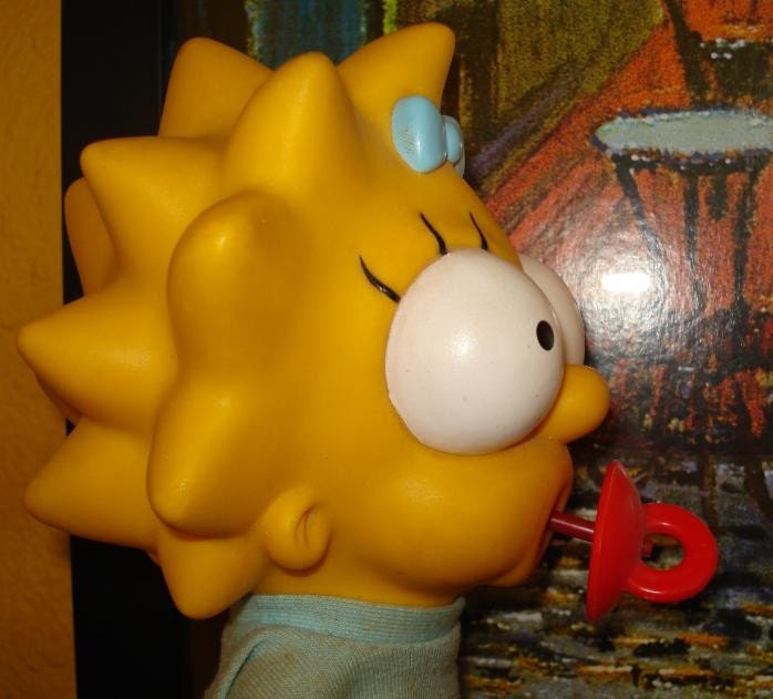 maggie simpson plush doll