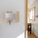 WILLOW: small modern wall mount pocket shelf storage