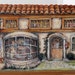 Hand Painted Original Old World Toy Shoppe Front Home Decor Collectibles Original Art Signed