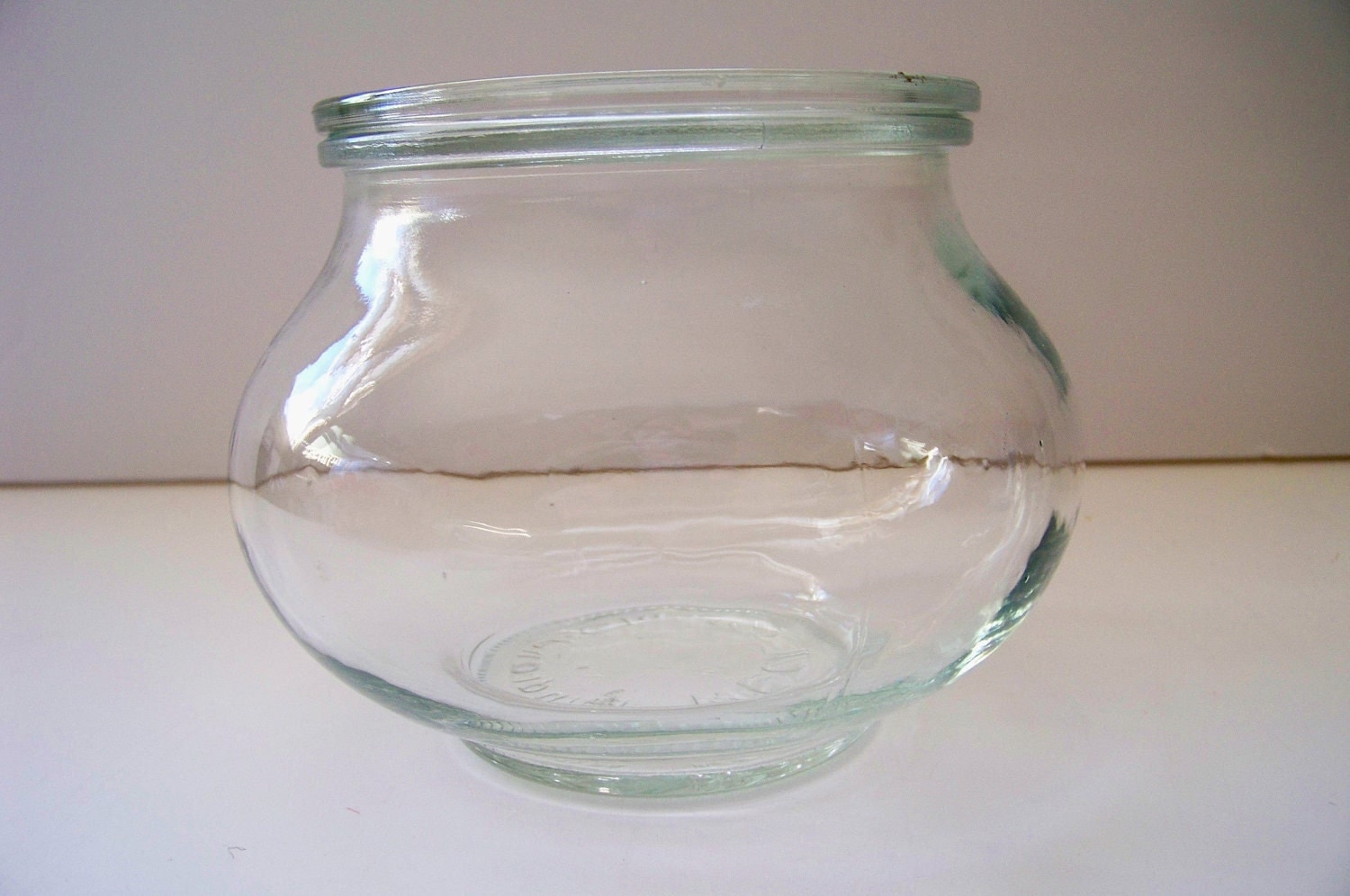 Weck RundrandGlas 100 Glass Strawberry Jar