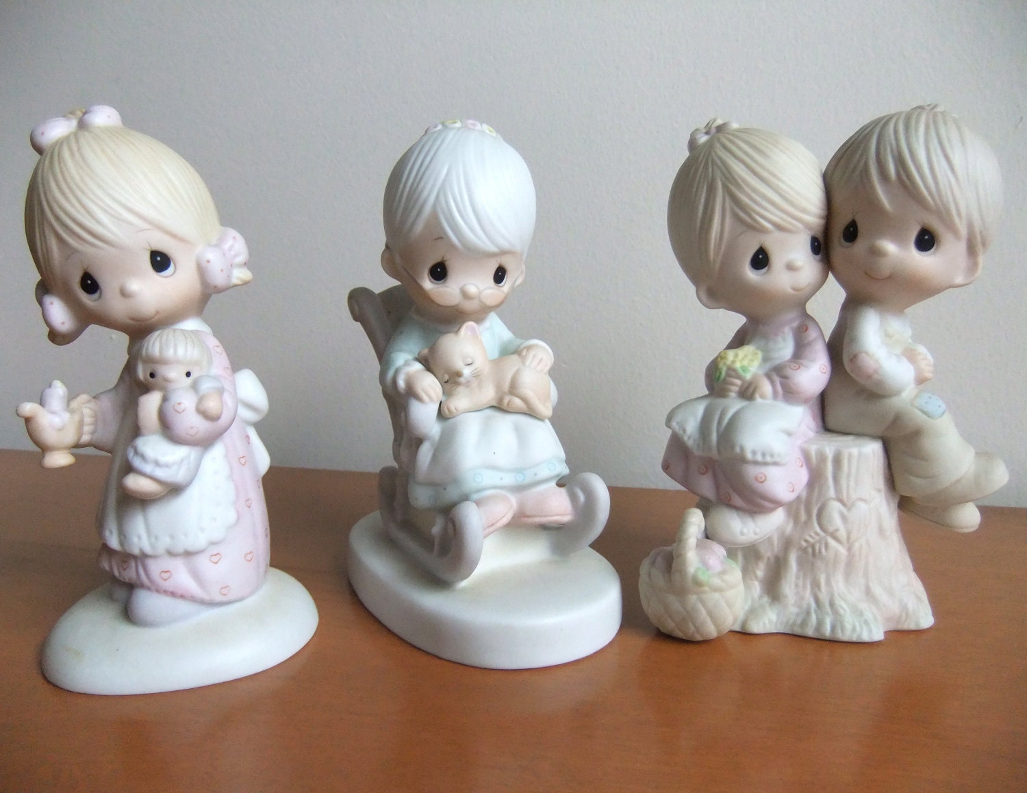 3 Vintage Precious Moments Figurines 1978 1979 By SosemanKnox