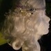 50 percent OFF 1920s Inspired Wedding headband handmade with rhinestones pearls tiara veil Flapper headpeice