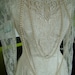 Vintage Wedding dress 1980s does 1920s white lace flapper inspired bridal gown tea length RESERVED