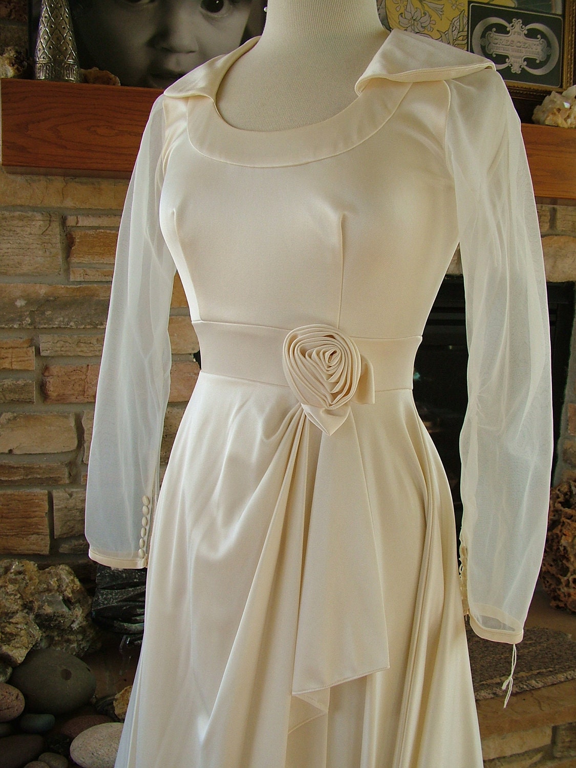 1970s gown