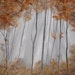 Amber Rain 18x24 Original Painting