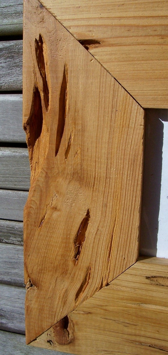 Pecky Cypress Picture Frame 5x7 / A25 by ChildAndHome on Etsy