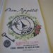 Personalized Flour Sack Towel French Vintage