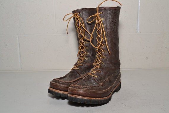 WC Russell Moccasin Co. Boots Men Size by MetropolisNYCVintage