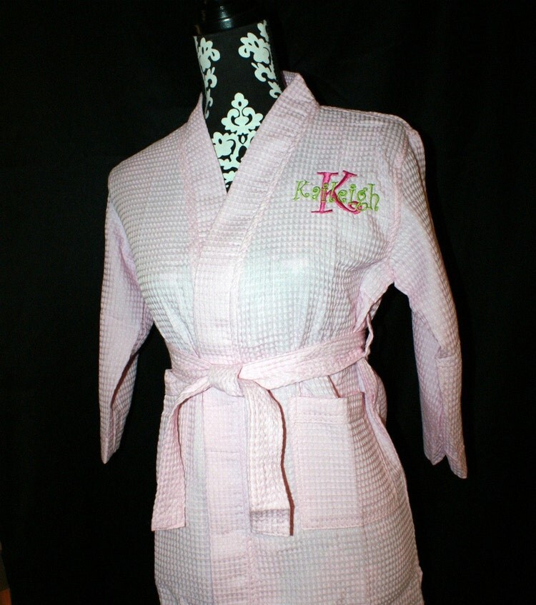 Child's Robe Spa Party Girls Spa Party Robe by