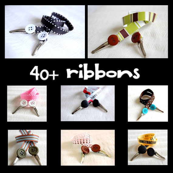 Items similar to OntheGo Bib Clip / Nursing Cover Clips Choose Your Custom Ribbon on Etsy