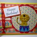 Circus Carnival Themed Birthday Card Lion
