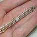 REDUCED: Antique Brooch. Old Mine Cut Diamond & WG Filigree, for your Bridal ensemble