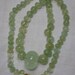 Aquamarine Bead Necklace: Natural Celadon Green Beauty
