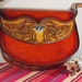 Hand Tooled Leather Designer Bag